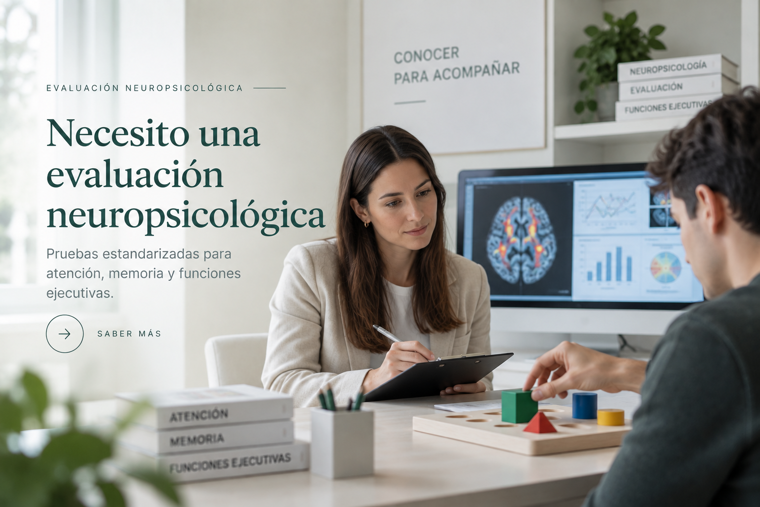 Necesito una evaluación neuropsicológica