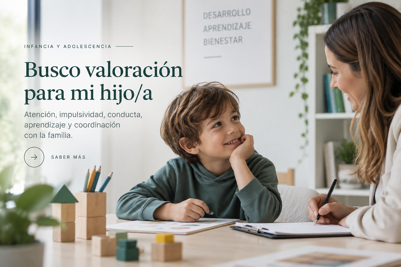 Busco valoración para mi hijo/a